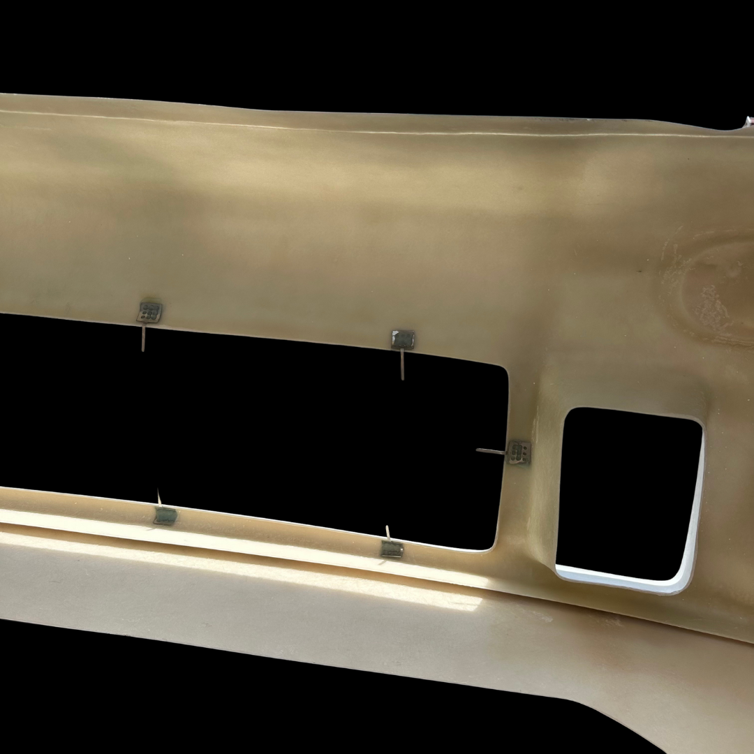 Porsche 930 FRP Full Front Bumper + Fog Lights set - Auto Garage TBK