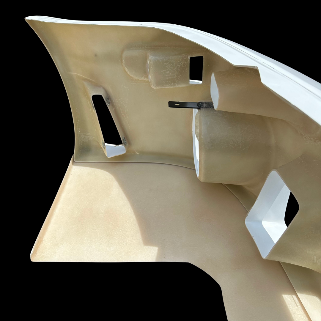 Porsche 930 FRP Full Front Bumper + Fog Lights set - Auto Garage TBK