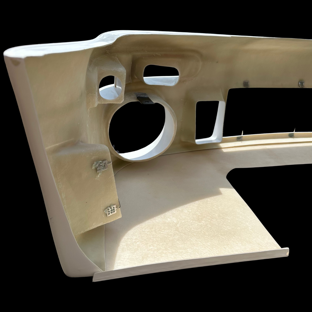 Porsche 930 FRP Full Front Bumper + Fog Lights set - Auto Garage TBK