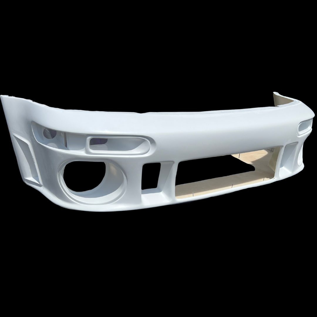 Porsche 930 FRP Full Front Bumper + Fog Lights set - Auto Garage TBK