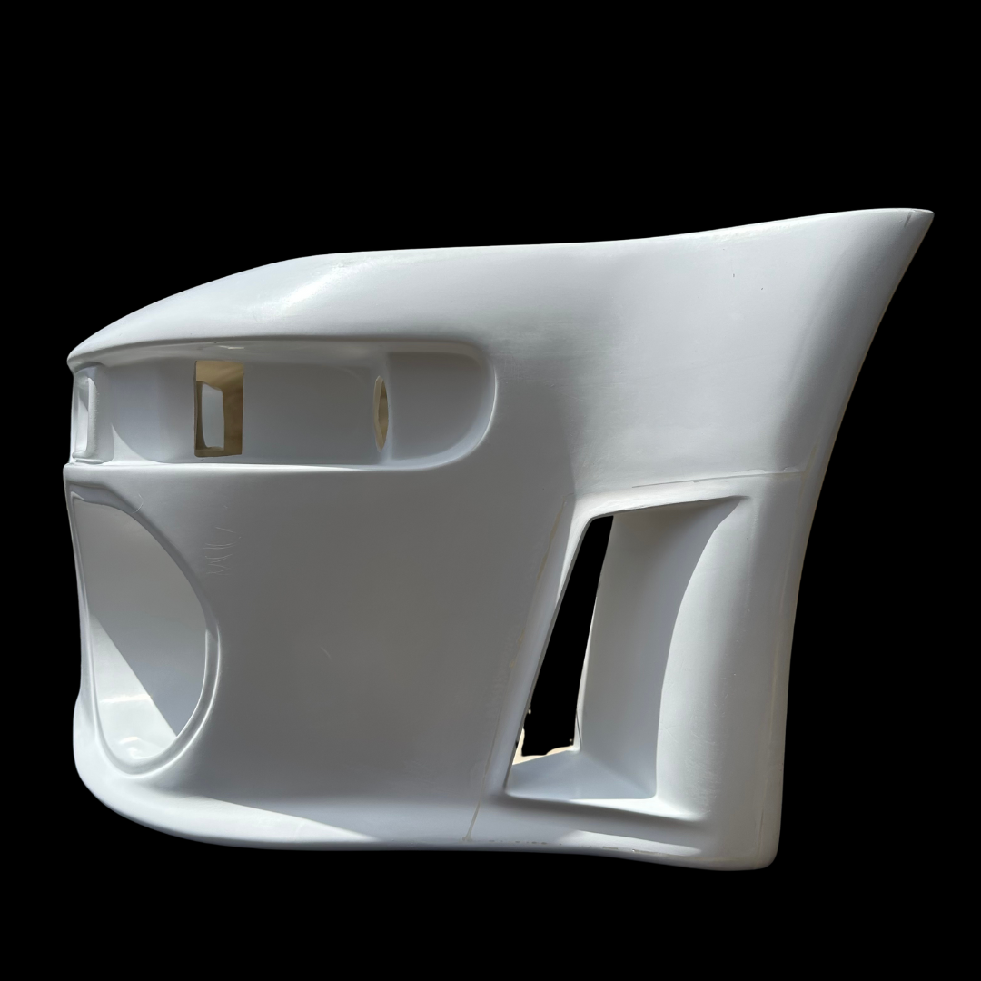 Porsche 930 FRP Full Front Bumper + Fog Lights set - Auto Garage TBK