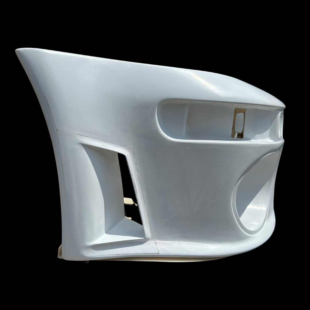 Porsche 930 FRP Full Front Bumper + Fog Lights set - Auto Garage TBK