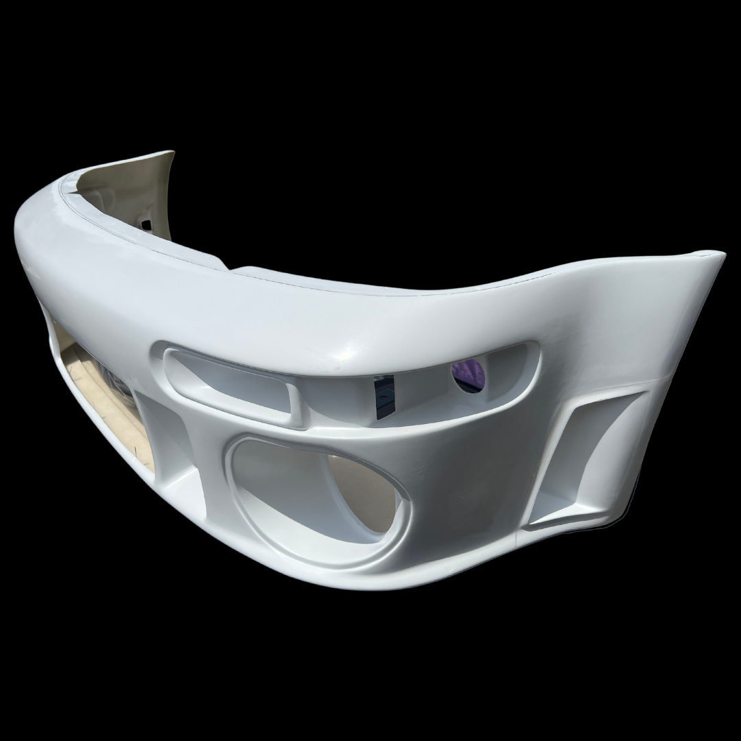 Porsche 930 FRP Full Front Bumper + Fog Lights set - Auto Garage TBK