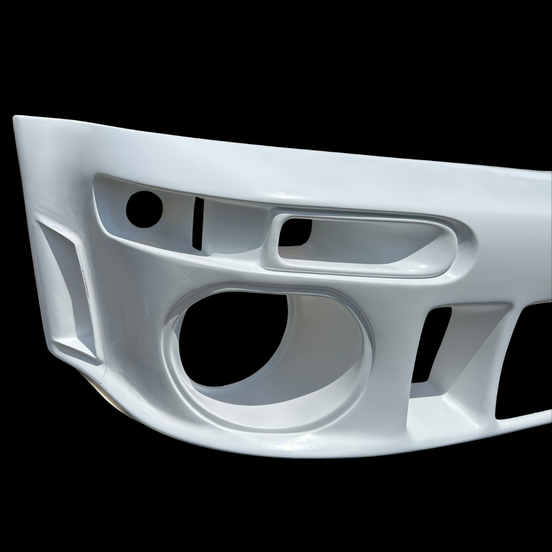 Porsche 930 FRP Full Front Bumper + Fog Lights set - Auto Garage TBK