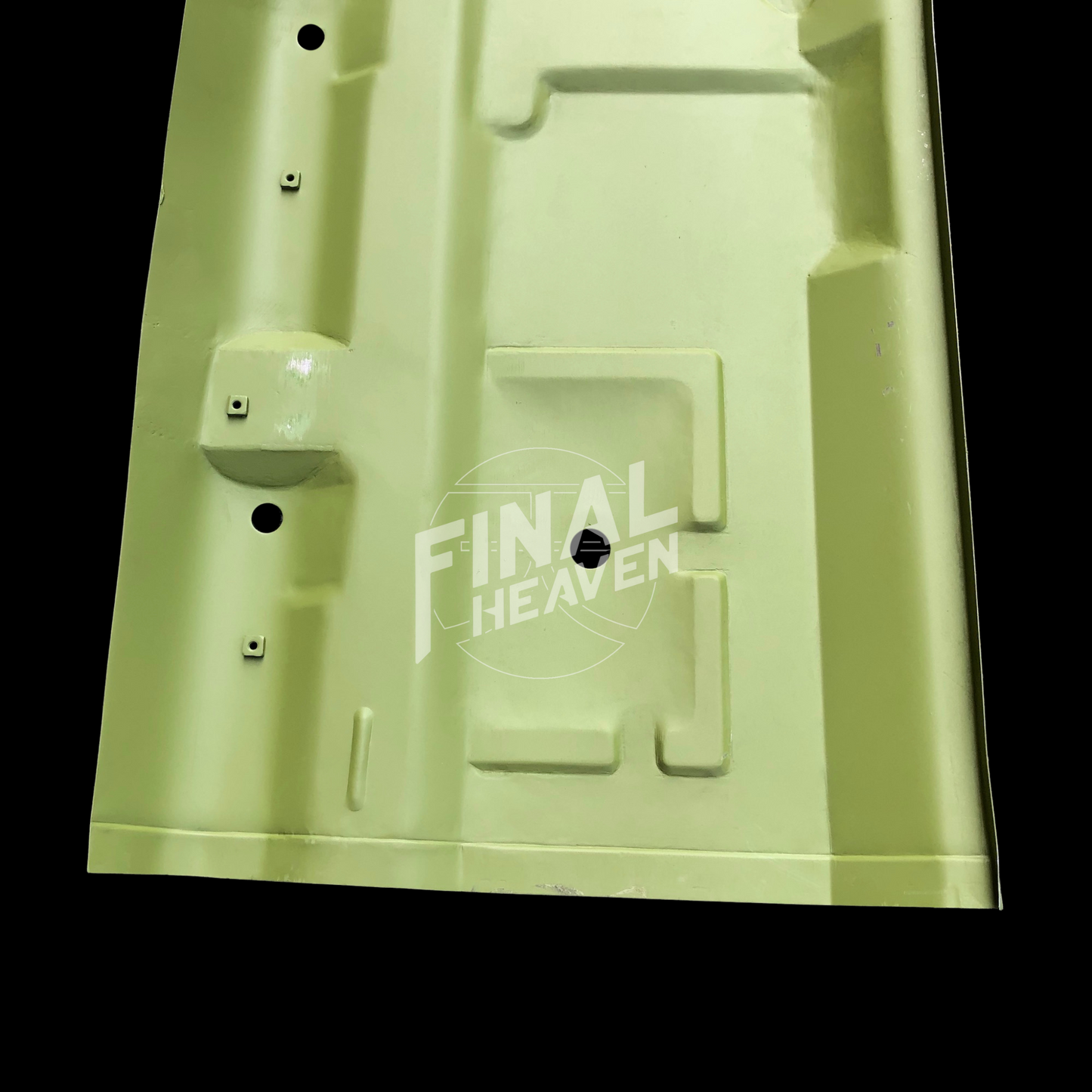 This is a set of Datsun 260Z or 280Z floor board rust repair panels produced by KF Vintage JDM.