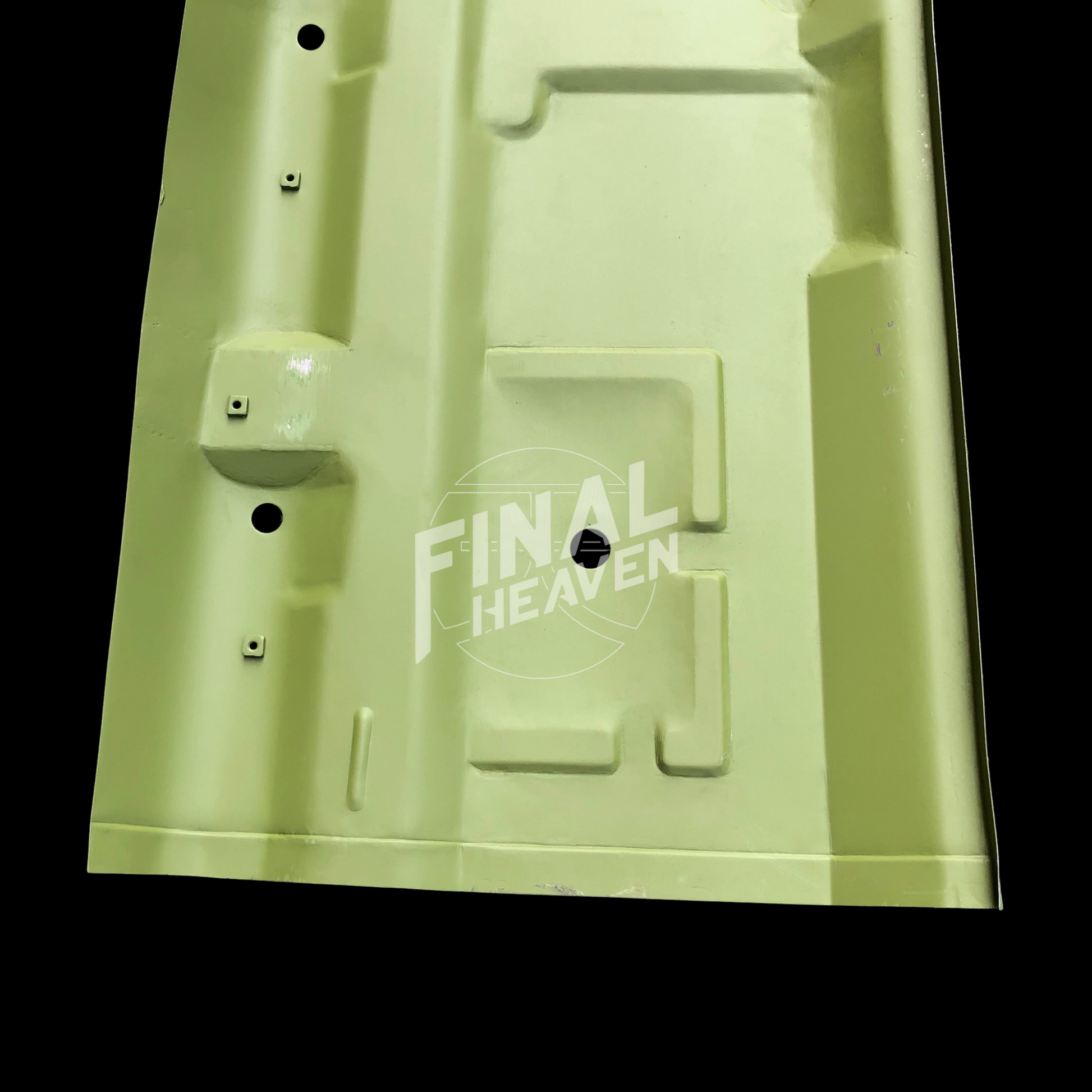 This is a set of Datsun 260Z or 280Z floor board rust repair panels produced by KF Vintage JDM.