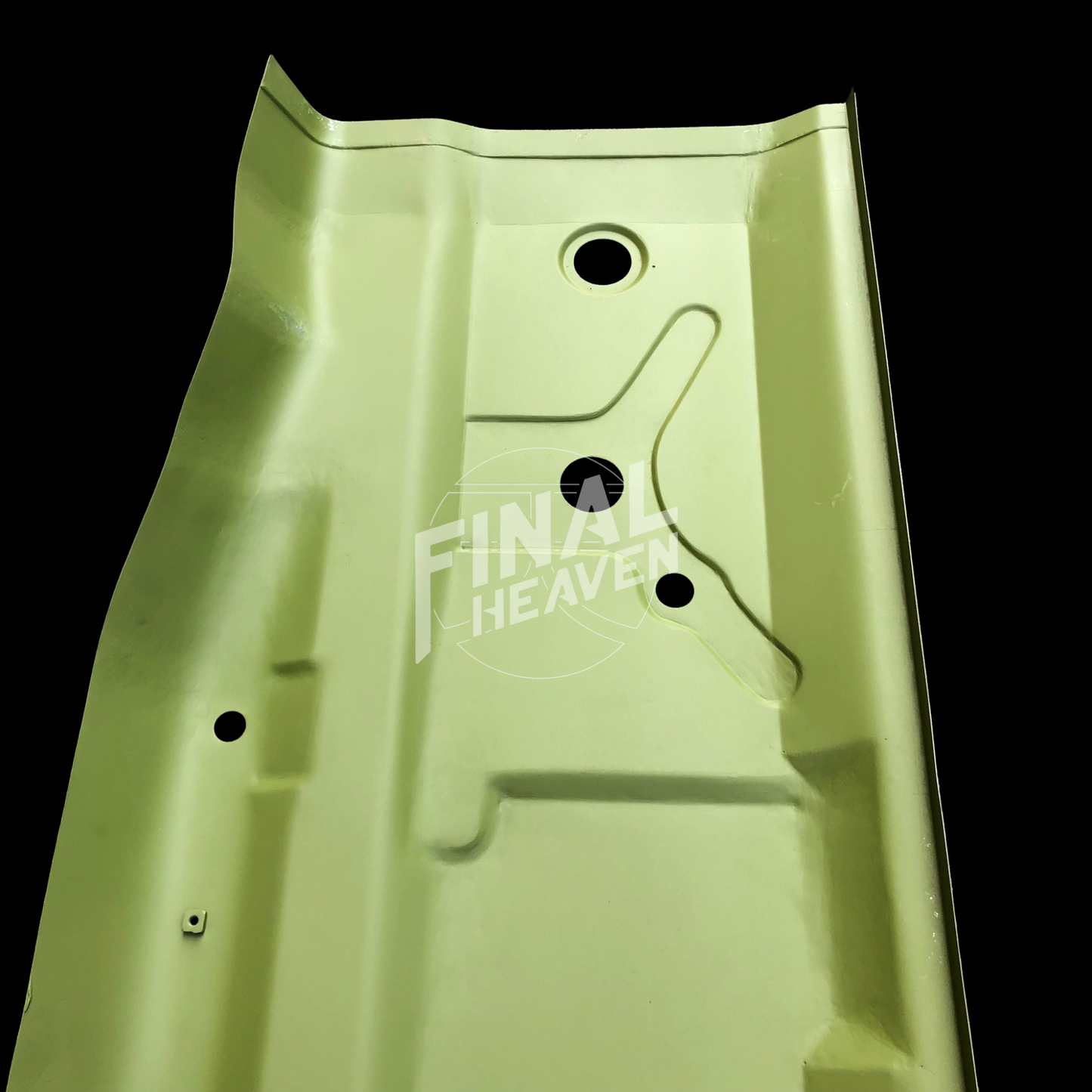 This is a set of Datsun 260Z or 280Z floor board rust repair panels produced by KF Vintage JDM.
