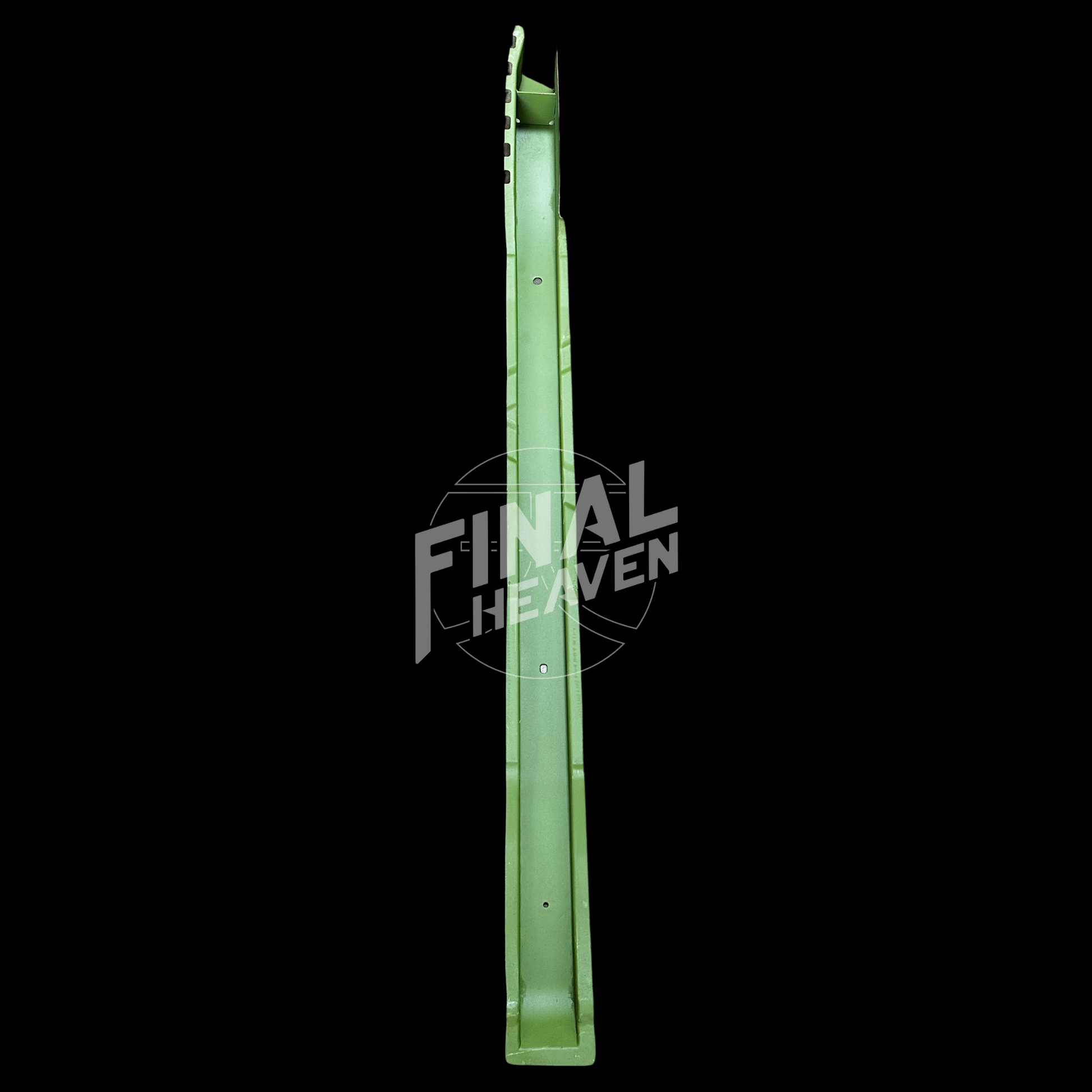 This is a set of Datsun 260Z or 280Z rear frame rail rust repair panels produced by KF Vintage JDM.