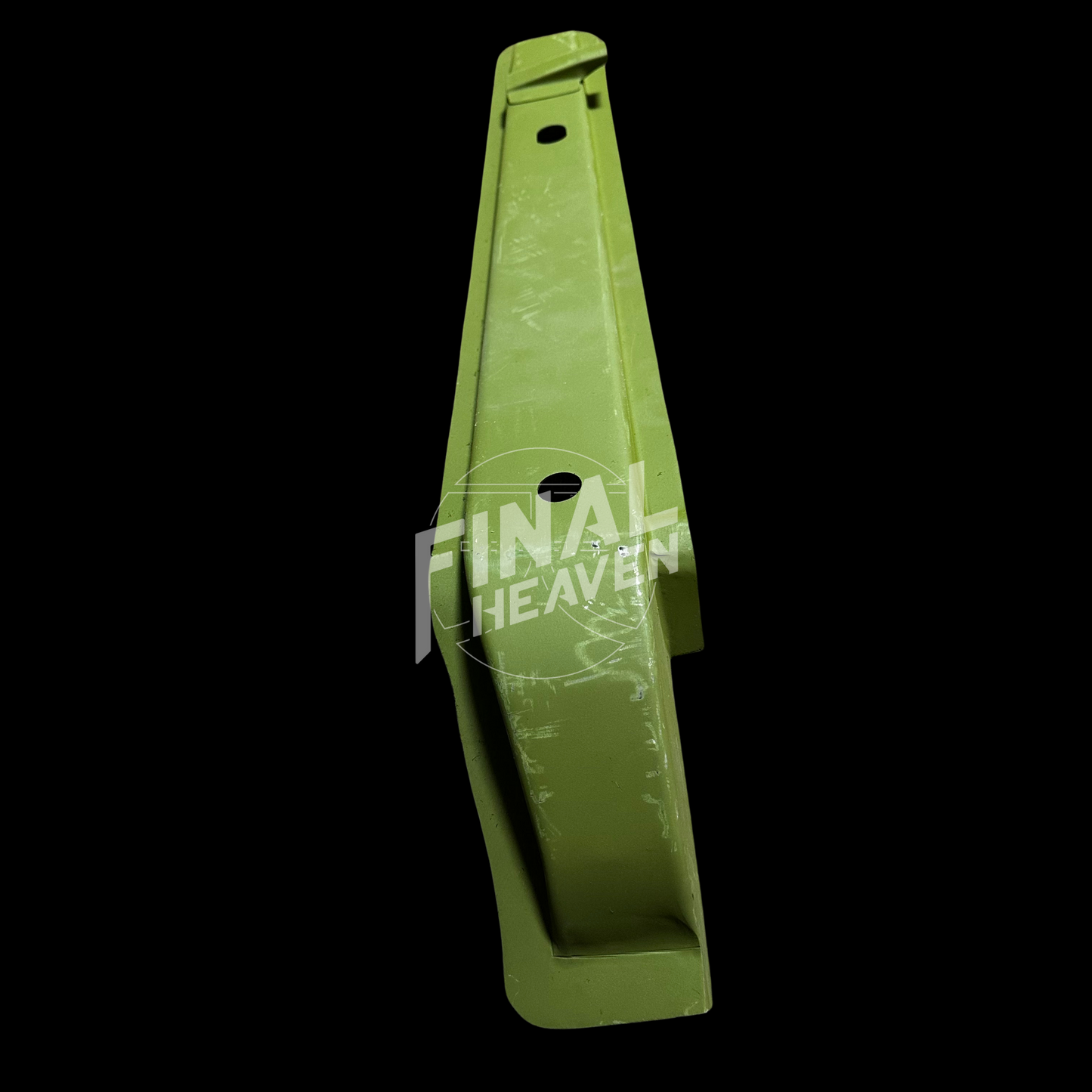 A set of rear frame rail rust repair panels for a Datsun 510 2 door sedan or Nissan Bluebird SSS Coupe produced by KF Vintage JDM