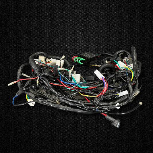 An engine bay wiring harness for a KGC10 Nissan Skyline 2000GT Hakosuka produced by MSpeed