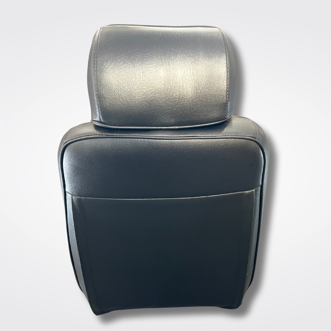 A GT-R replica front seat for a KPGC10 Nissan Skyline 2000GT Hakosuka produced by MSpeed