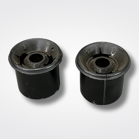 A set of rear crossmember bushings for a KGC10 Nissan Skyline 2000GT Hakosuka produced by MSpeed