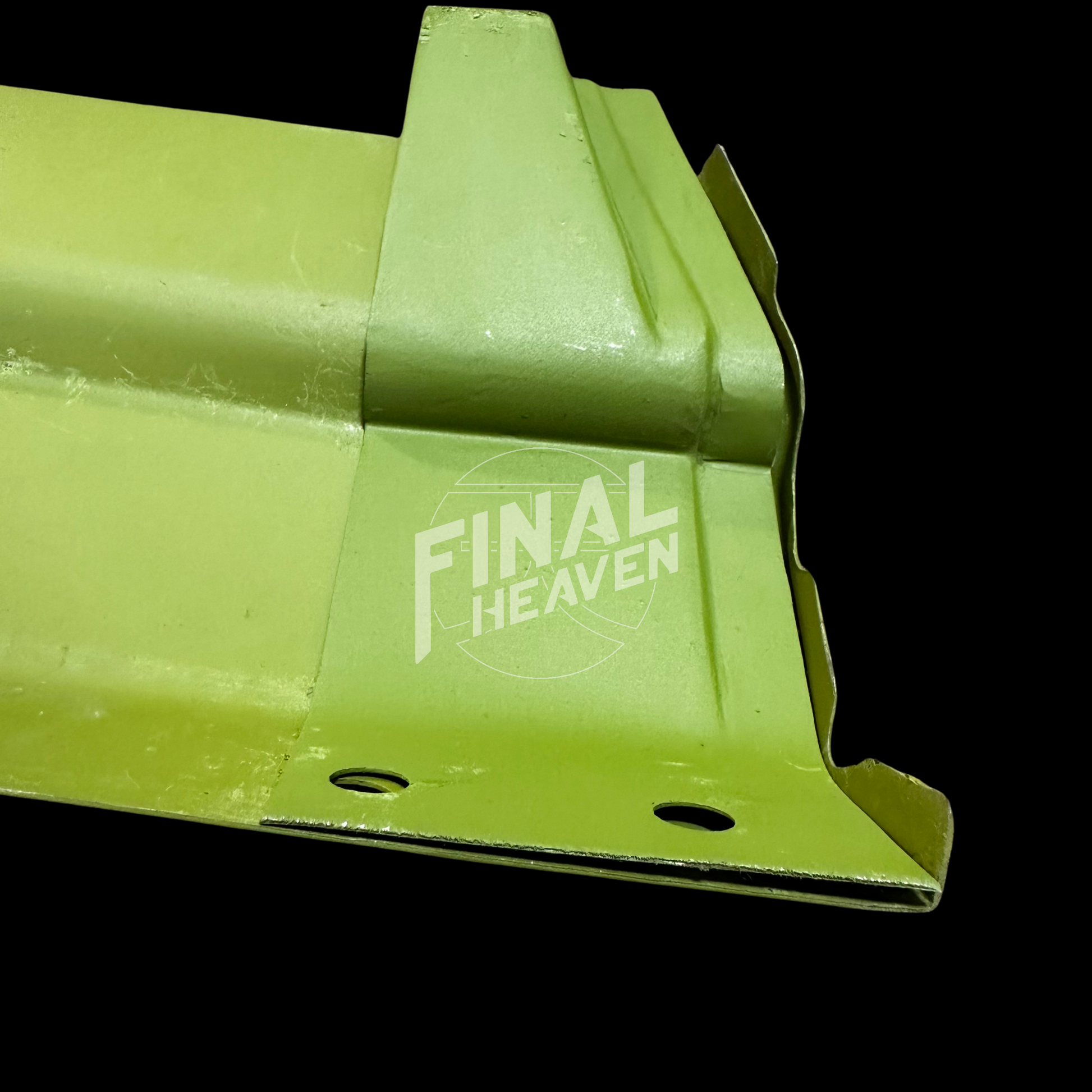 A set of 1971-1977 Toyota Celica front lower fender rust repair panels produced by KF Vintage JDM