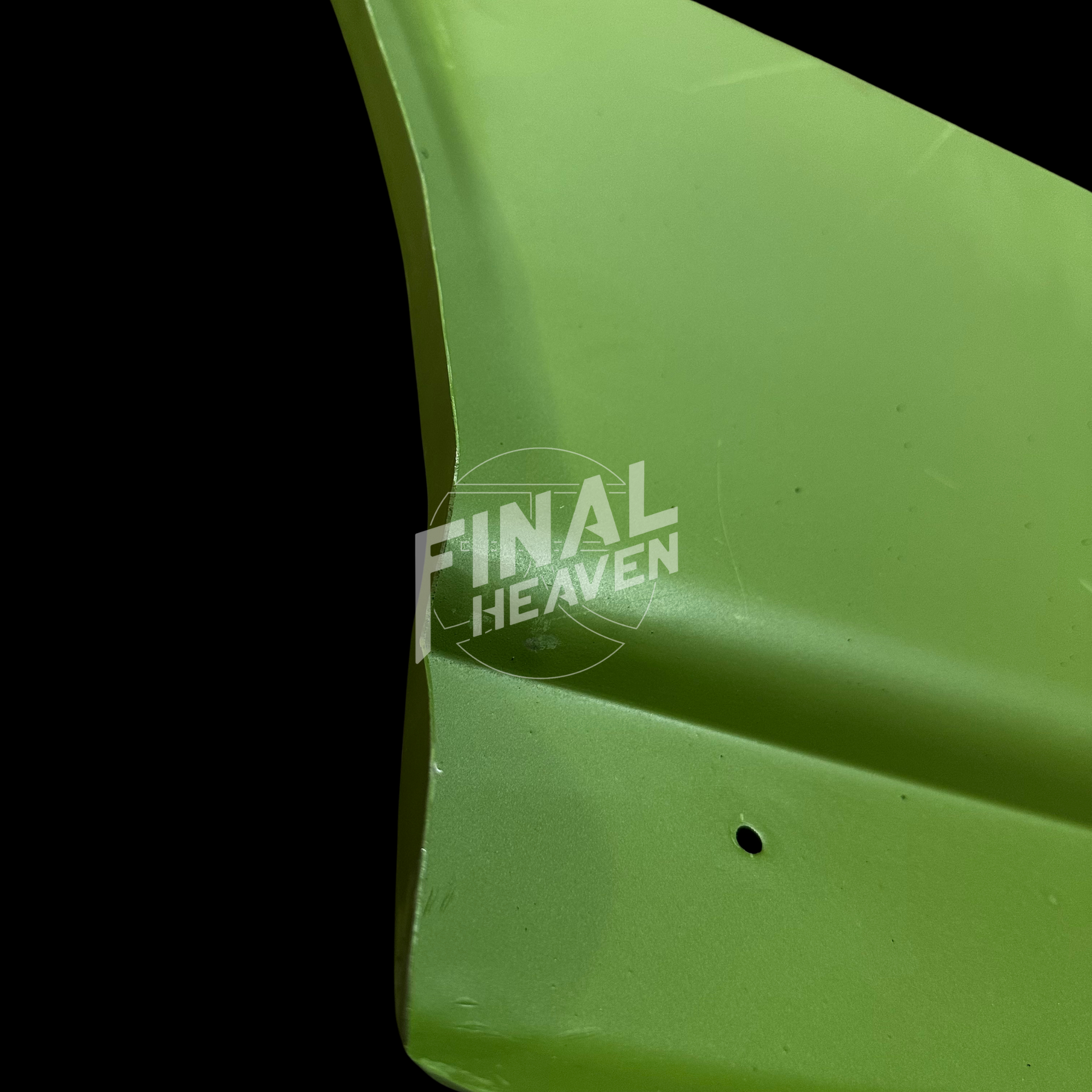 A rear dogleg rust repair panel for first generation 1971-1977 Toyota Celica produced by KF Vintage JDM