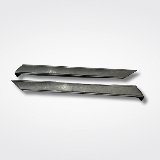 A set of rear trim moldings for a KGC10 Nissan Skyline 2000GT Hakosuka produced by MSpeed