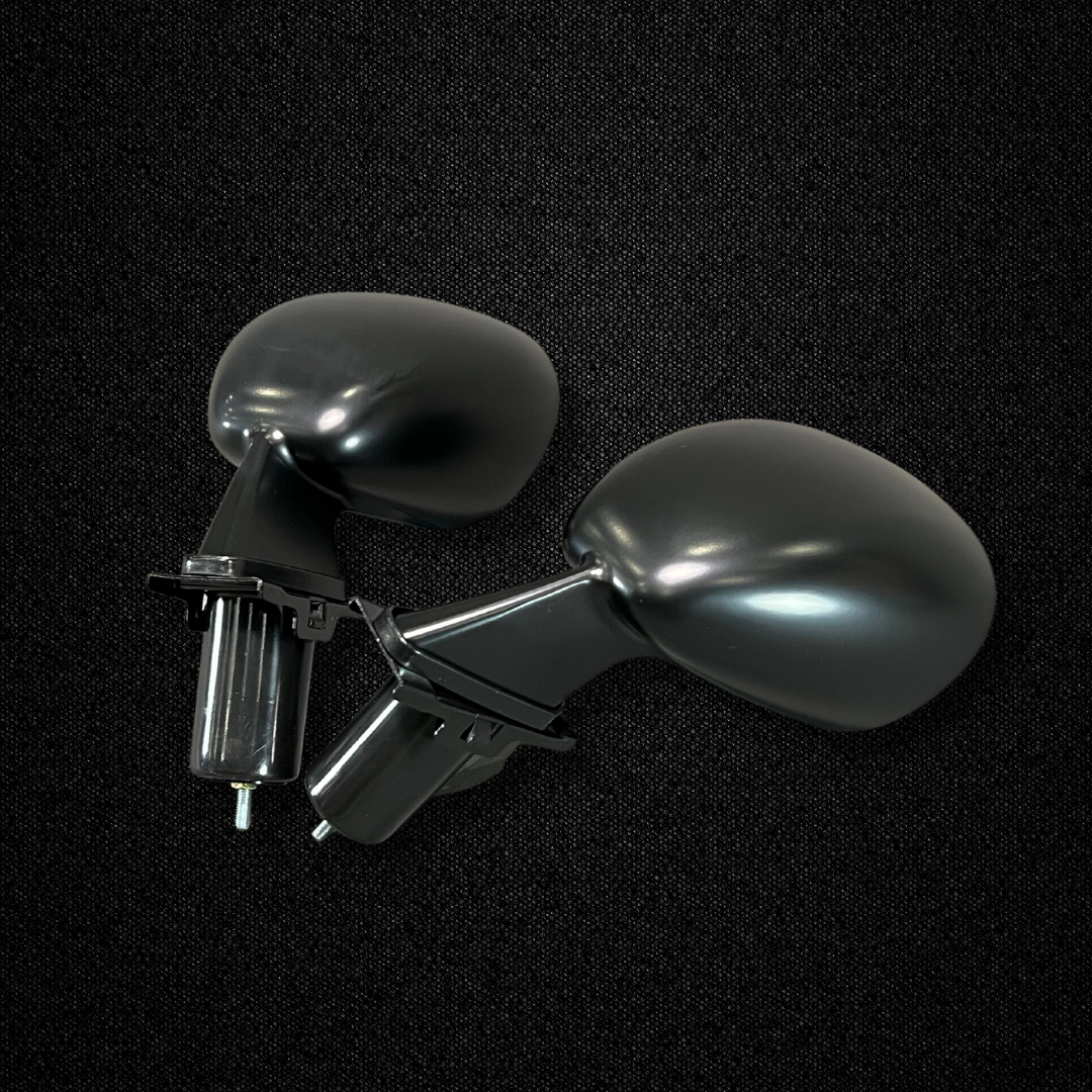 A set of GT-R replica fender mirrors for a KGC10 Nissan Skyline 2000GT Hakosuka produced by MSpeed