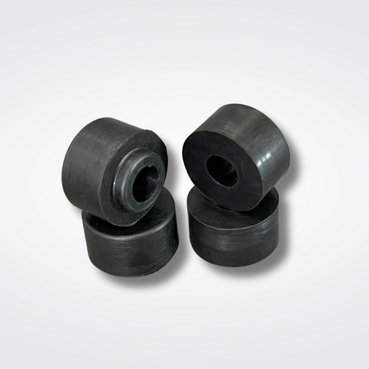 A set of tension rod bushings for a KGC10 Nissan Skyline 2000GT Hakosuka produced by MSpeed